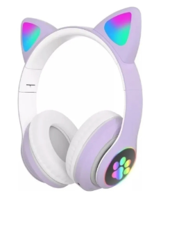 Auriculares Bluetooth De Gato